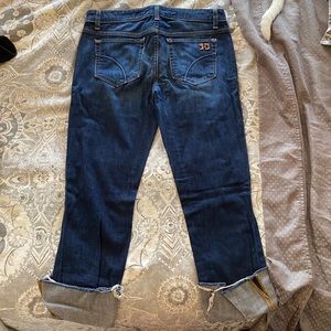 Joe’s Jeans Cigarette cuffed denim 98% cotton 28